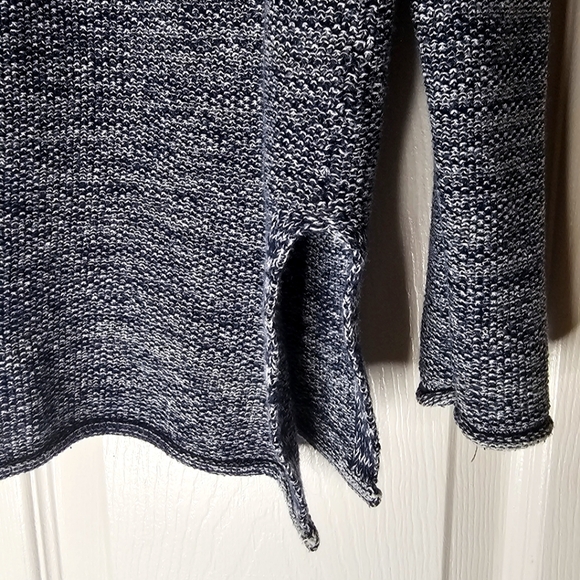 Cotton:On Women’s Navy/White Print Pullover Knit Sweater XS - Picture 6 of 7